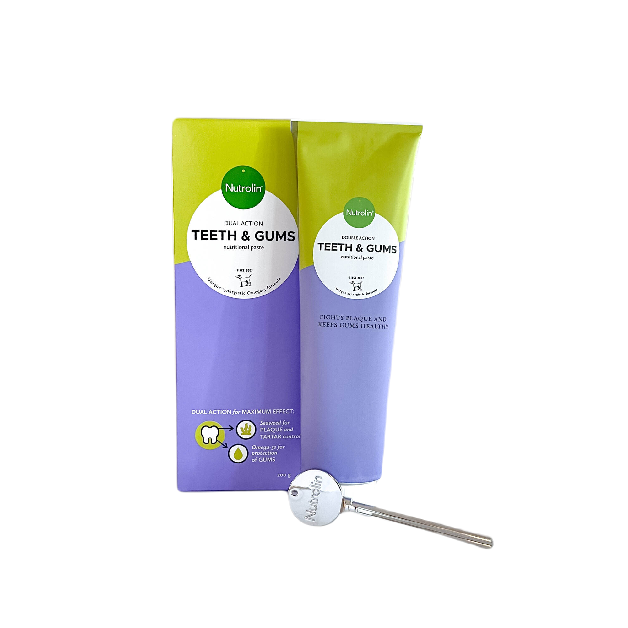 Paste for tenner og tannkjøtt