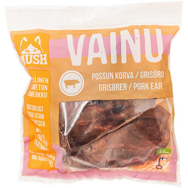 Mush - Vainu Griseører Appelsin 200 g x 6 - Hund - Hundegodteri - Dyrekassen.no