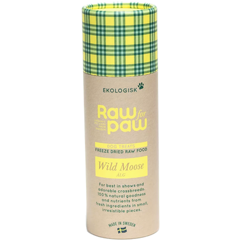 Raw for Paw - Hundegodbiter Wild Moose 38 g - Hund - Hundegodteri - Dyrekassen.no