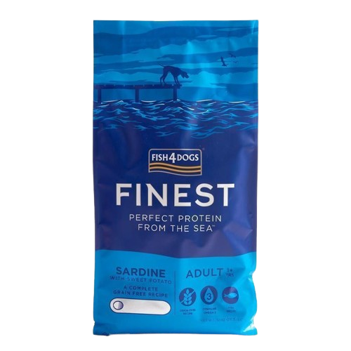 Fish4Dogs - Adult Finest Sardin 12kg - Hund - Tørrfôr - Dyrekassen.no