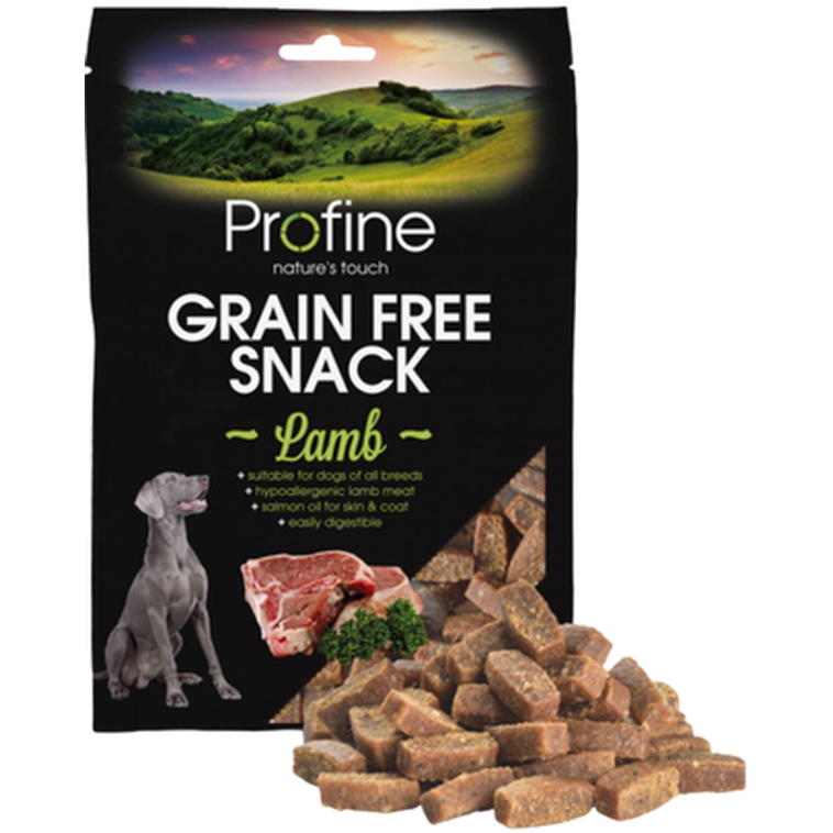 Dog Grain Free Semi Moist Snack Lamb 200g