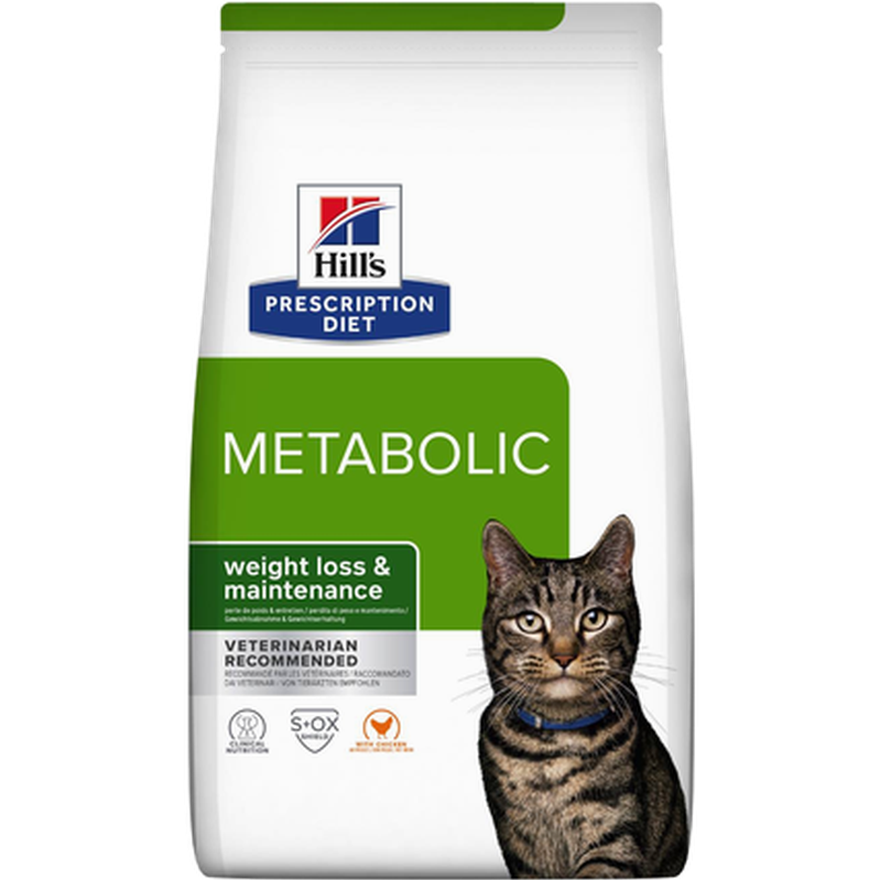 Hill's Prescription Diet Feline - Metabolic Weight Chicken - Dry Cat Food 3 kg - Katt - Helse og pels - Hygiene - Kattemat - Dyrekassen.no
