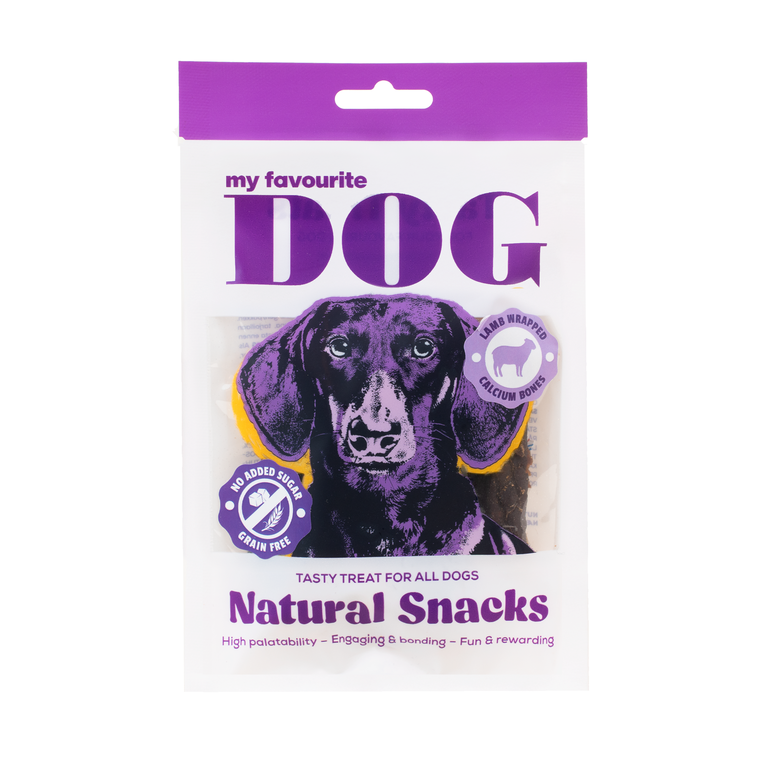 My favourite DOG - Kalsiumbein i lammeinnpakning 72 g - Hund - Hundegodteri - Dyrekassen.no