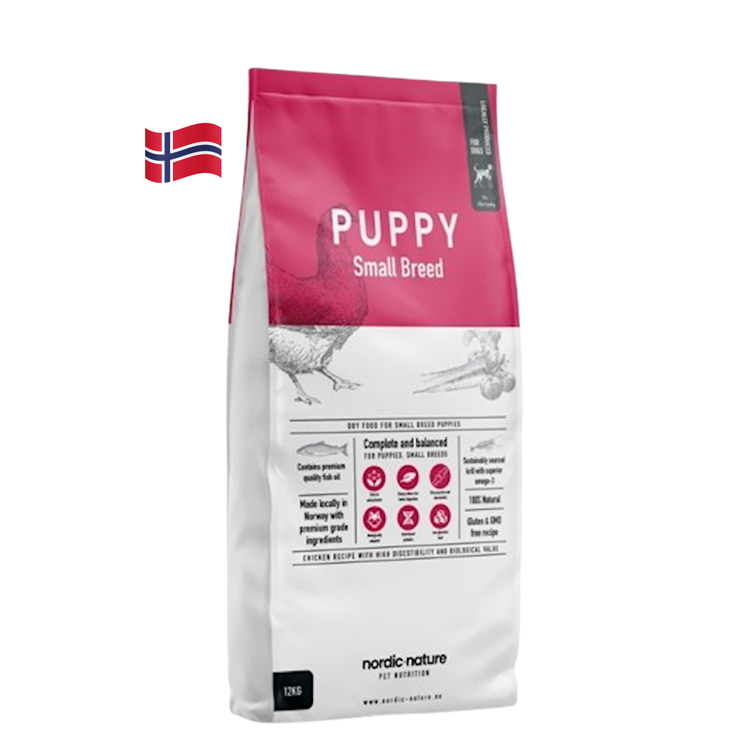 Nordic Nature - Valp Small 3 kg - Hund - Hundefôr - Dyrekassen.no