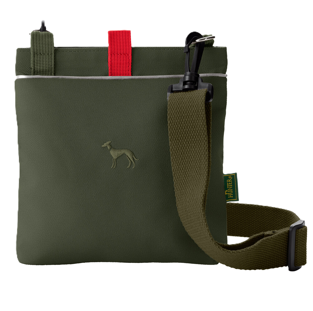 Hunter Snackbag with shoulder strap Alva Polyester olivegreen