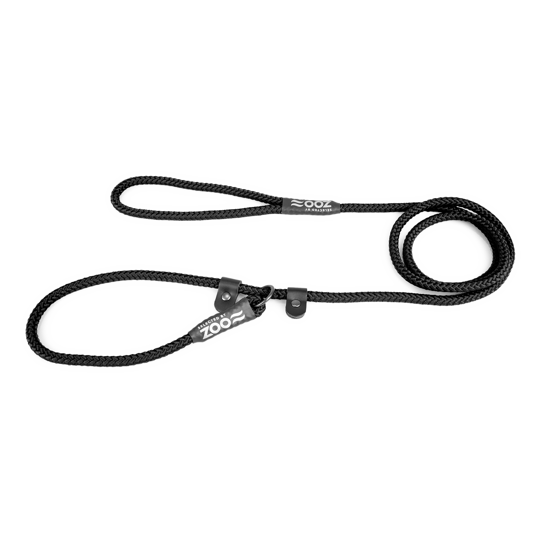 Retriever-bånd Rufus Φ9 mm x 160 cm Svart