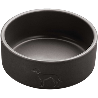 Hunde- og kattefôrskål Osby Ceramic Grey 2500ml/ø21,5cm