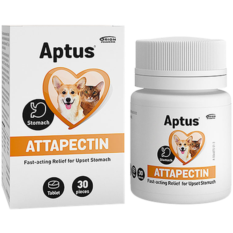 Aptus - Attapektin 30 stk. - Hund - Hundens Apotek - Mage og tarm - Dyrekassen.no