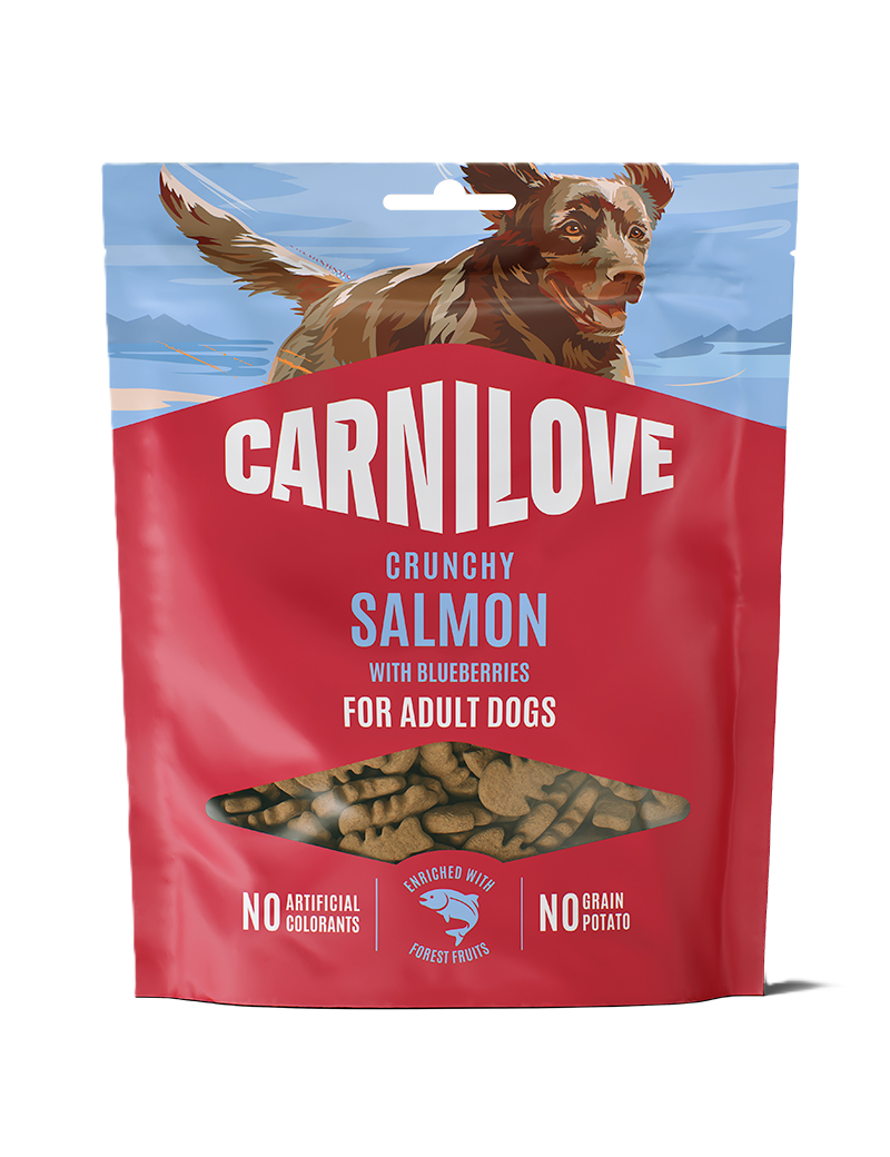 Carnilove Dog Crunchy Snack Salmon with Blueberries 200g