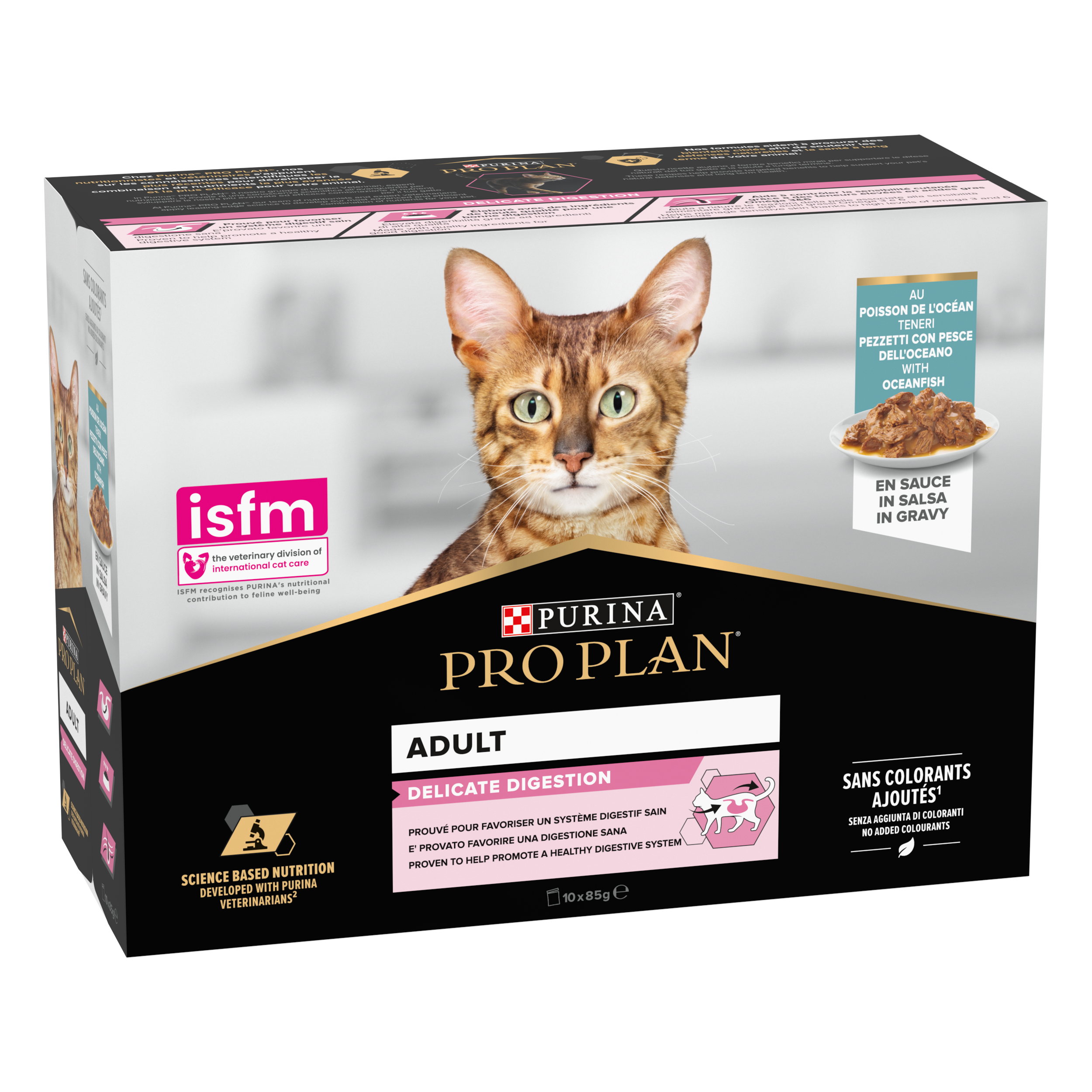 Purina Pro Plan Cat Wet Delicate with Ocean Fish in Gravy