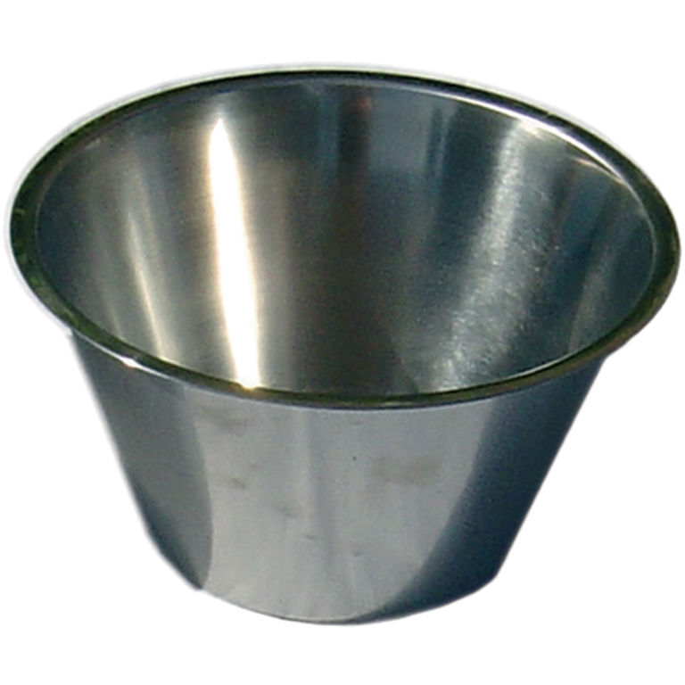 Høye matskåler i rustfritt stål Grå 2 L