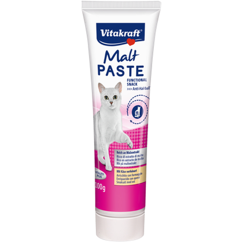 Vitakraft - Maltpasta med ostesmak 100 g - Smådyr - Aktivisering - Hinder og tunnel - Kosttilskudd og vitaminer - Dyrekassen.no