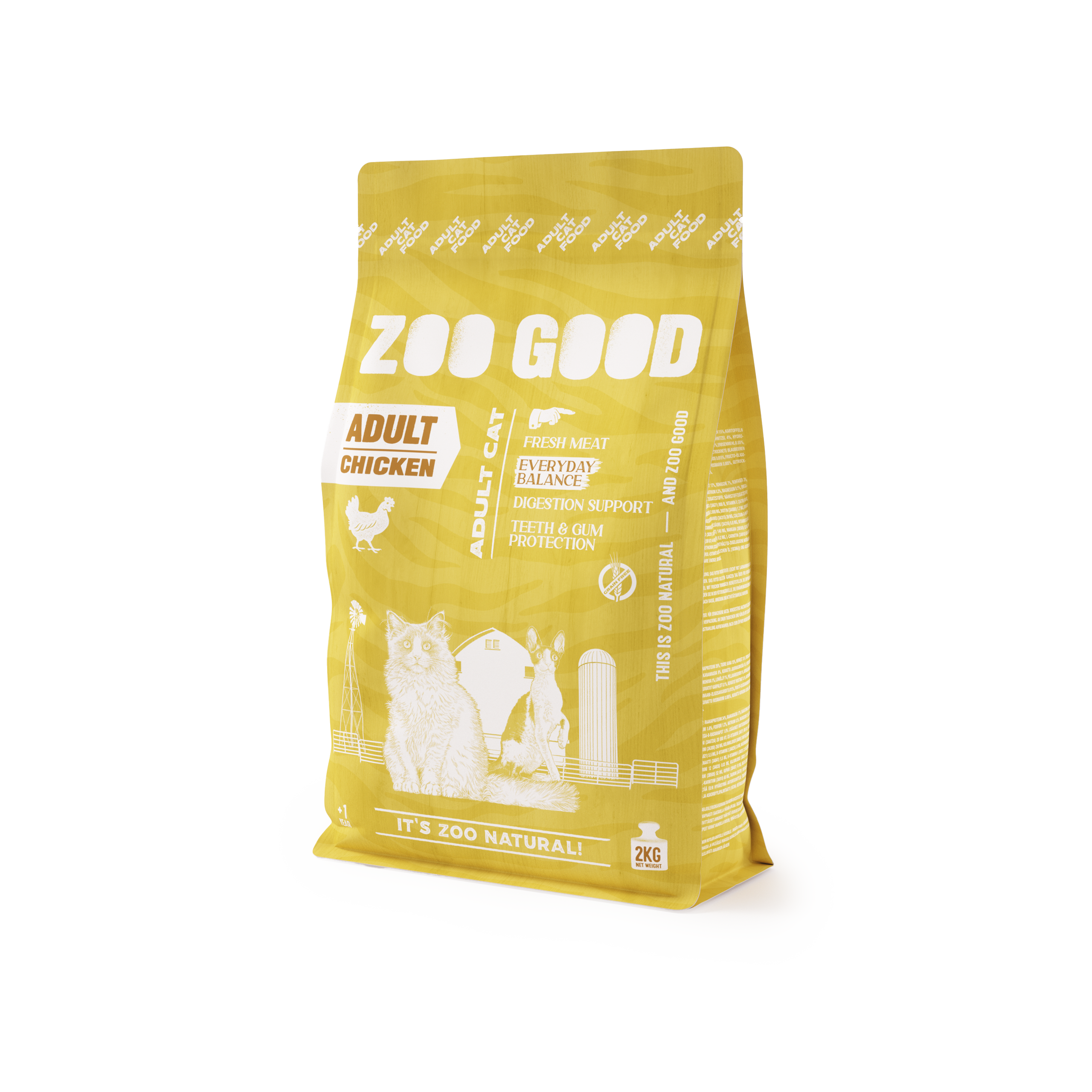 Adult - Kornfri kylling 2 kg