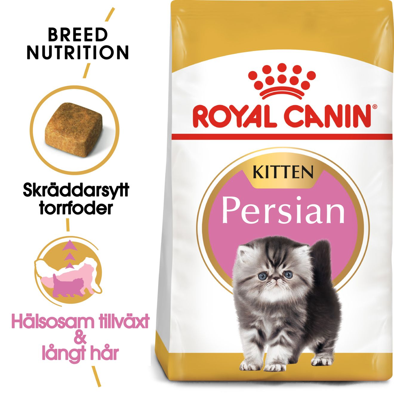 Royal Canin - Feline Breed Perserkattunge 400g - Katt - Helse og pels - Kosttilskudd - Tørrfôr - Dyrekassen.no