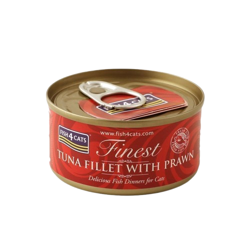 Fish4Cats Våtfôr med tunfisk og reke 70g
