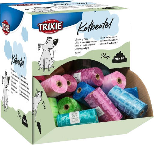 Trixie Bæsjeposer, 20 stk, Mix Colour