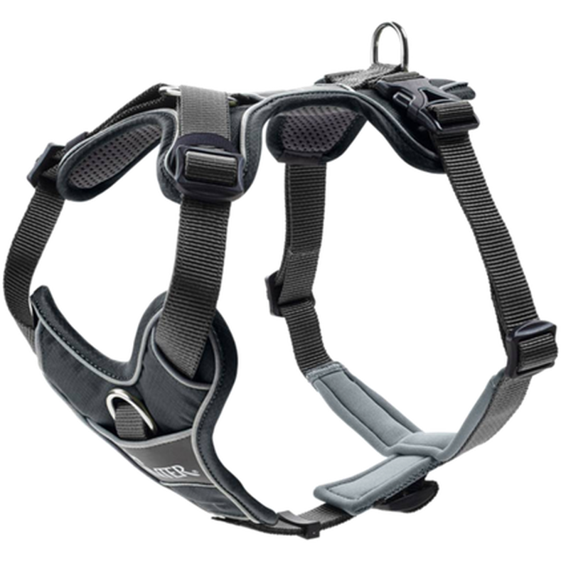 Hunter - Dog Harness Divo Gray Medium - Hund - Hundebur - Hundeseler - Dyrekassen.no