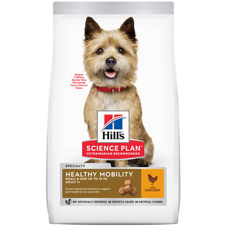 Hills Science Plan Adult Healthy Mobility Small & Miniature Chicken - Dry Dog Food 1,5 kg