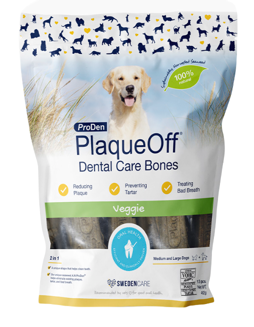 ProDen Plaque Off - Dental Care Bones Veggie 482g - Hund - Hundegodteri - Dyrekassen.no