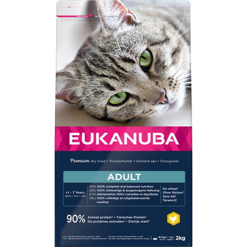 Eukanuba - Katt Adult Top Condition 1+ 10 kg - Katt - Helse og pels - Kosttilskudd - Tørrfôr - Dyrekassen.no