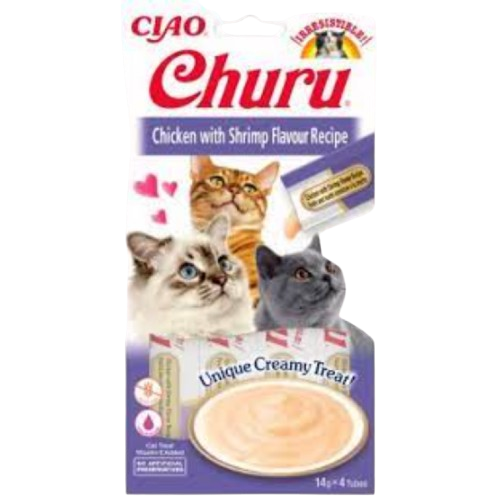 Cat Creamy Treat Tuna with Shrimp