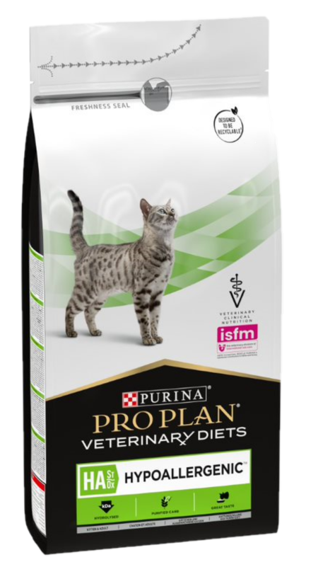 Purina Pro Plan Veterinary Diets Feline HA Hypo Allergenic Cat Formula