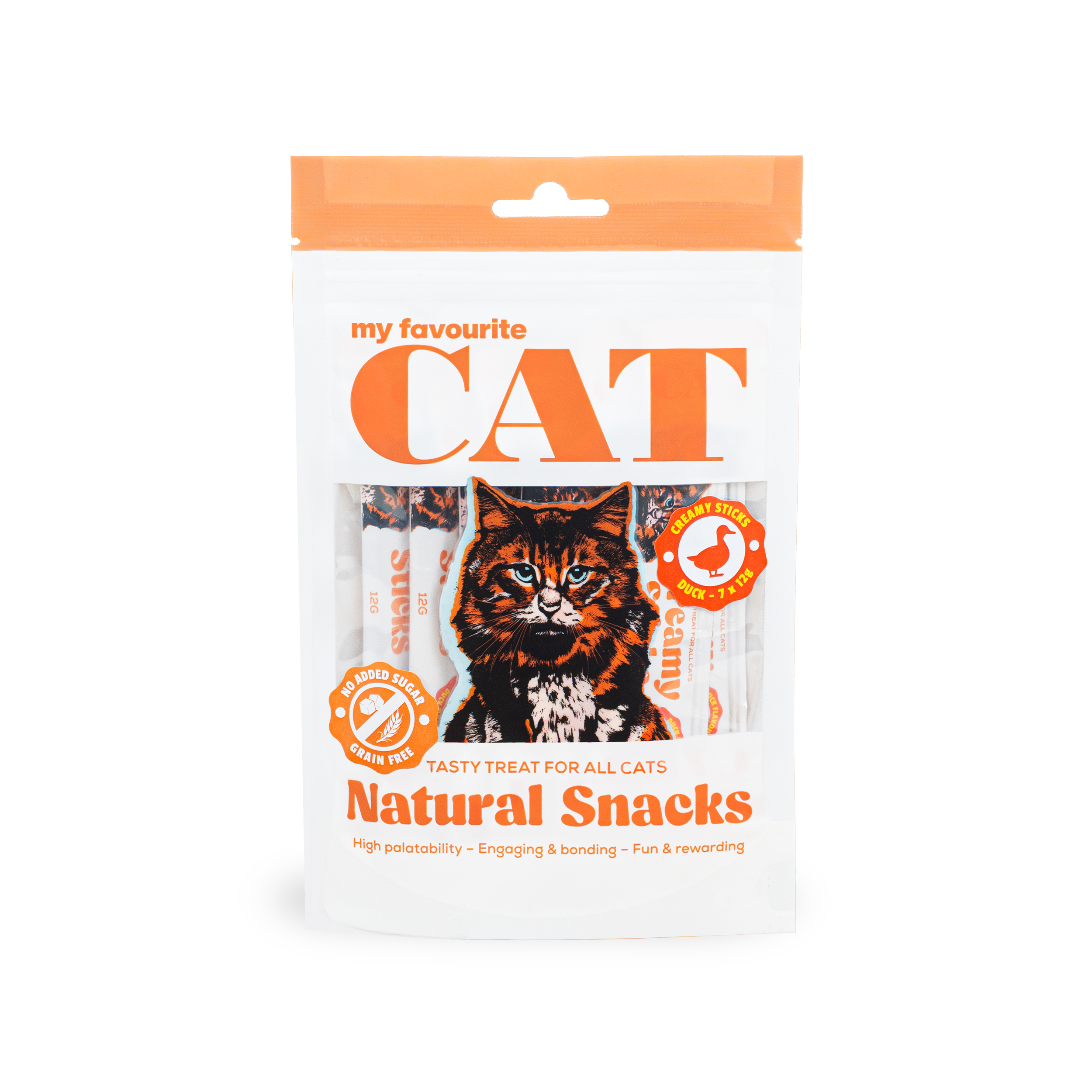My favourite CAT Creamy Sticks - Duck 7x12g