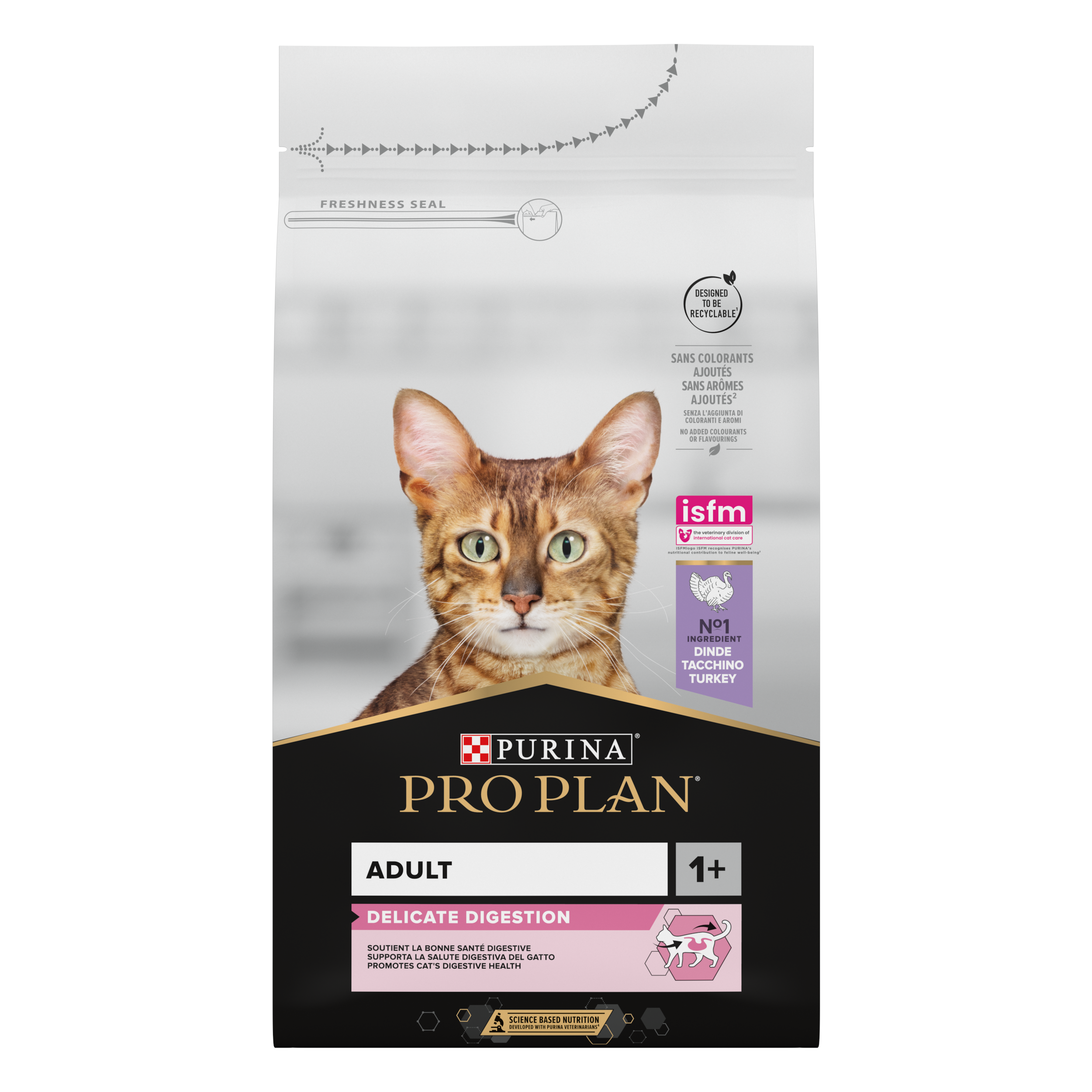 Purina Pro Plan - Katt Adult Delicate Digestion Kalkun 1,5 kg - Katt - Helse og pels - Kosttilskudd - Tørrfôr - Dyrekassen.no