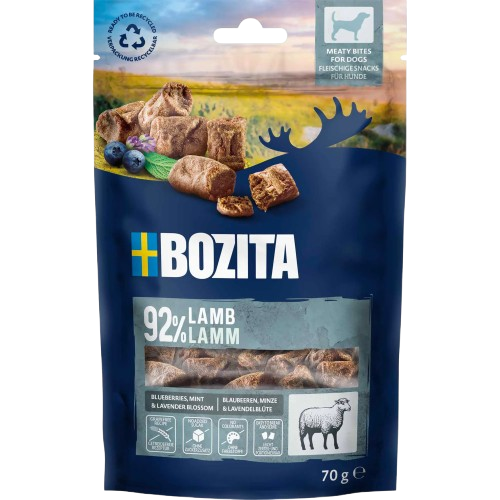 Bozita Hund - Snacks Meaty Bites Lam 70 g - Hund - Hundegodteri - Dyrekassen.no