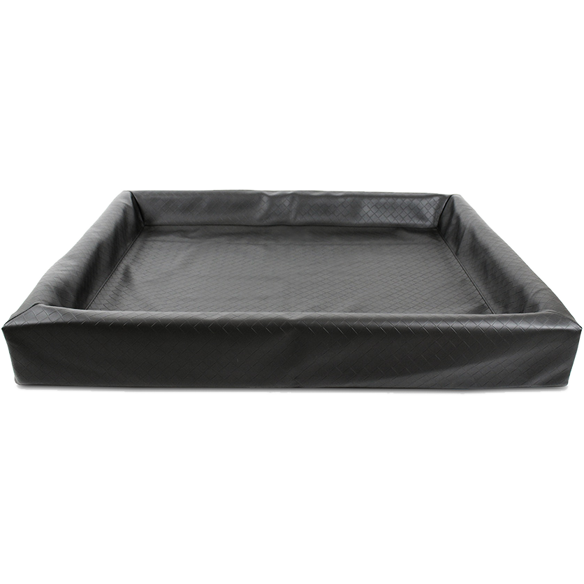 Biabed Original Black Square No. 7 - 100 x 120 cm