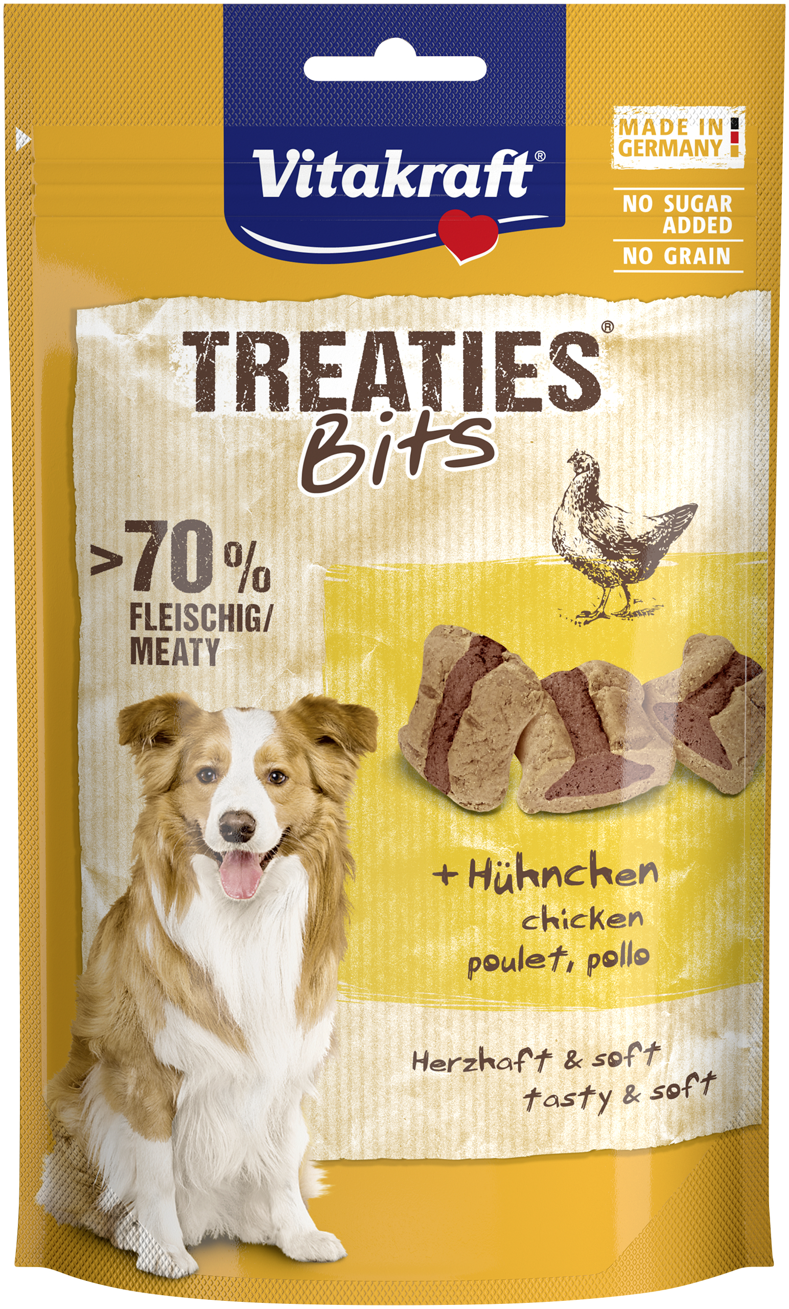 Treaties Bits med fugl 120 g