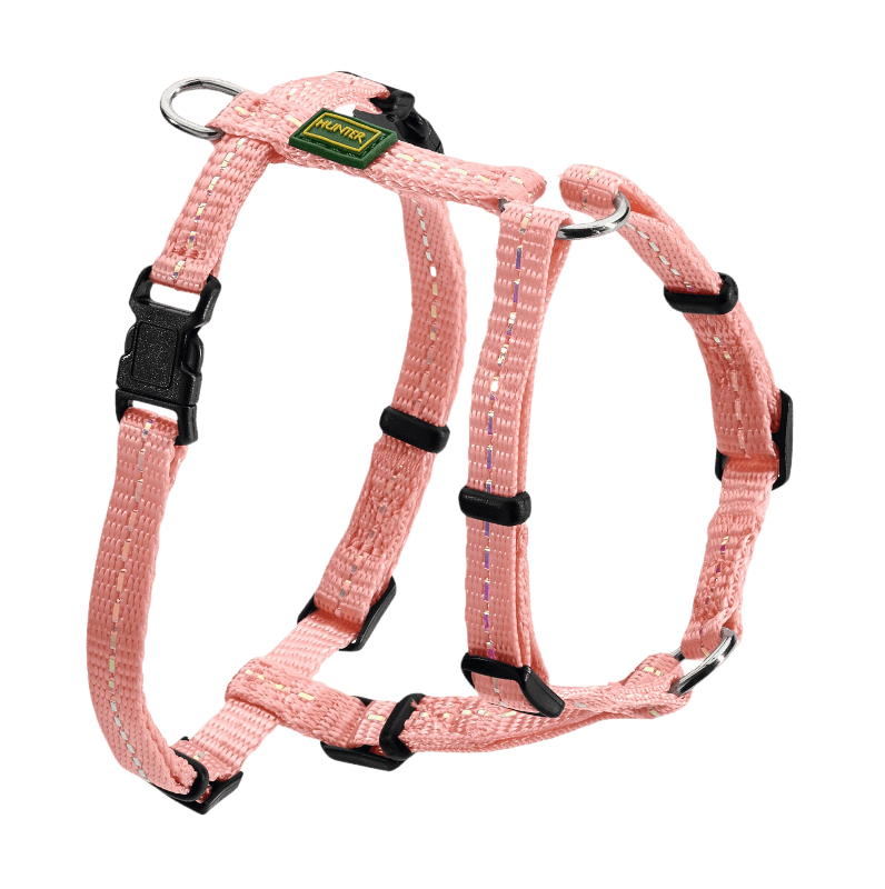 Hunter - Hundesele Tripoli Vario Basic Light Pink Mini XXS 18-30cm 18-30cm - Hund - Hundebur - Hundeseler - Dyrekassen.no