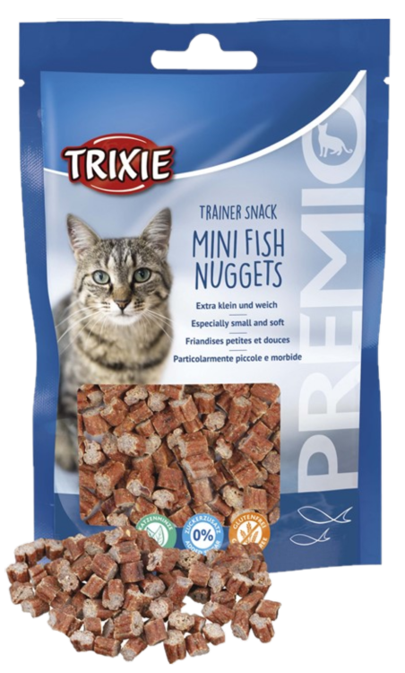 Trixie - Trainer Snack Mini Nuggets 50 g - Katt - Helse og pels - Hygiene - Godbiter - Dyrekassen.no