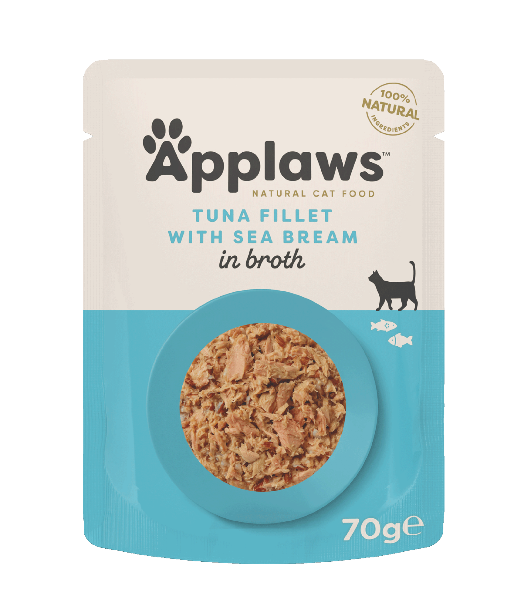 Cat Pouch Tuna Fillet & Seabream