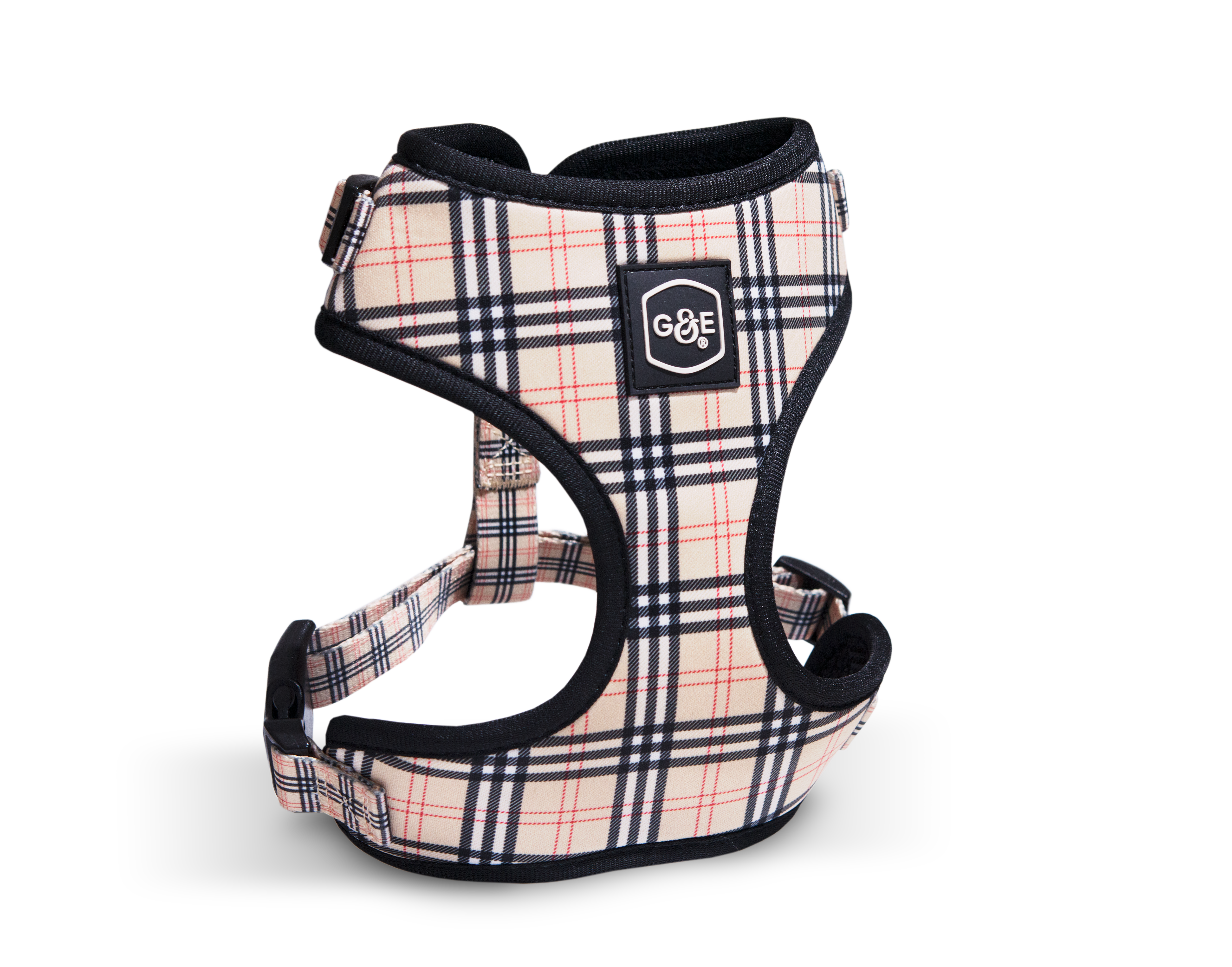 Gustaf och Evita - Sele Stilish soft XXS, Hals 24-32 cm Bryst 28-38 cm Mønstret - Hund - Hundebur - Hundeseler - Dyrekassen.no