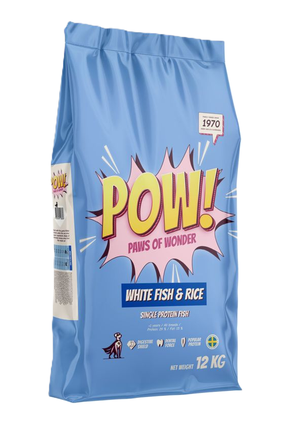 POW! Dog Adult White Fish & Rice