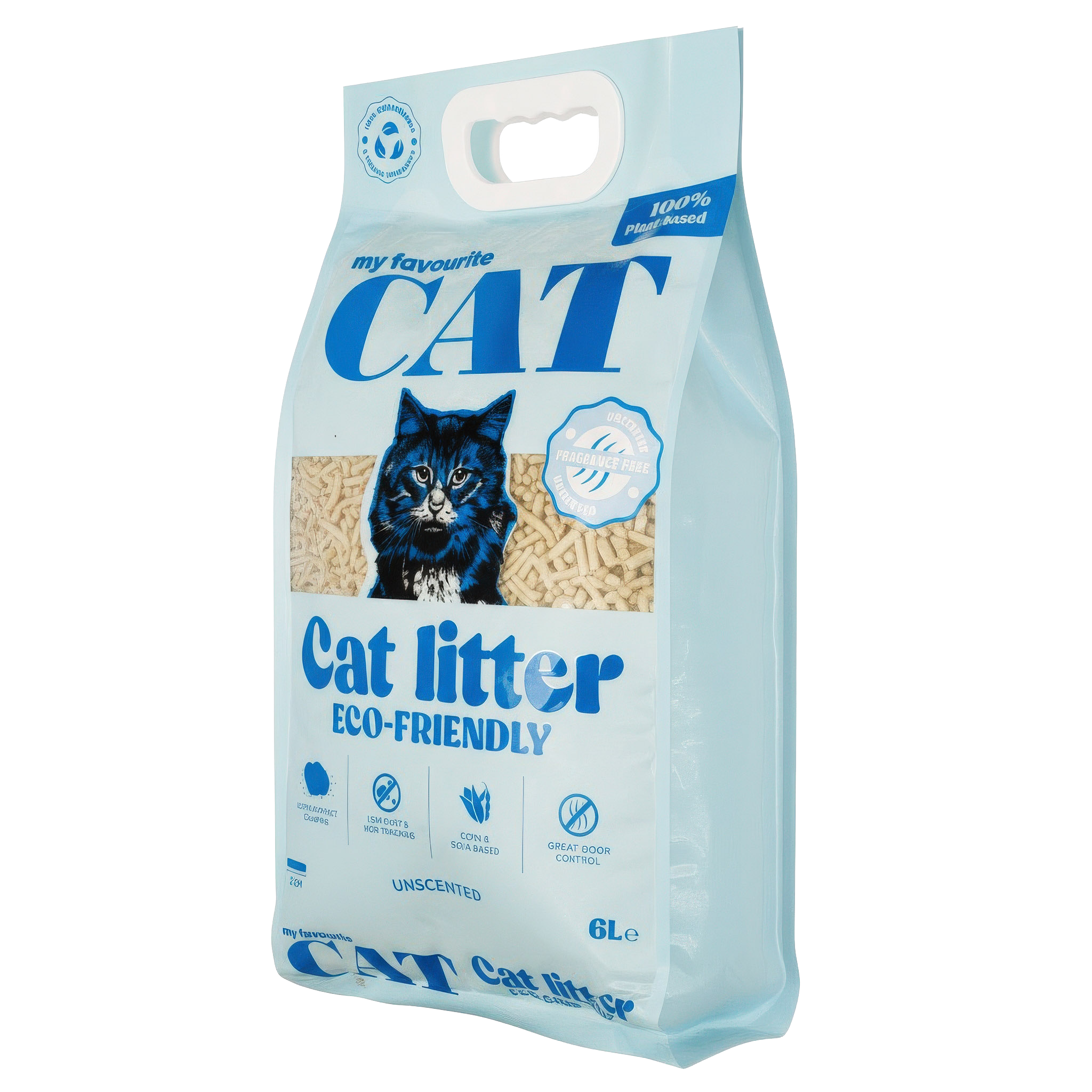 Eco-Friendly Cat Litter - Unscented