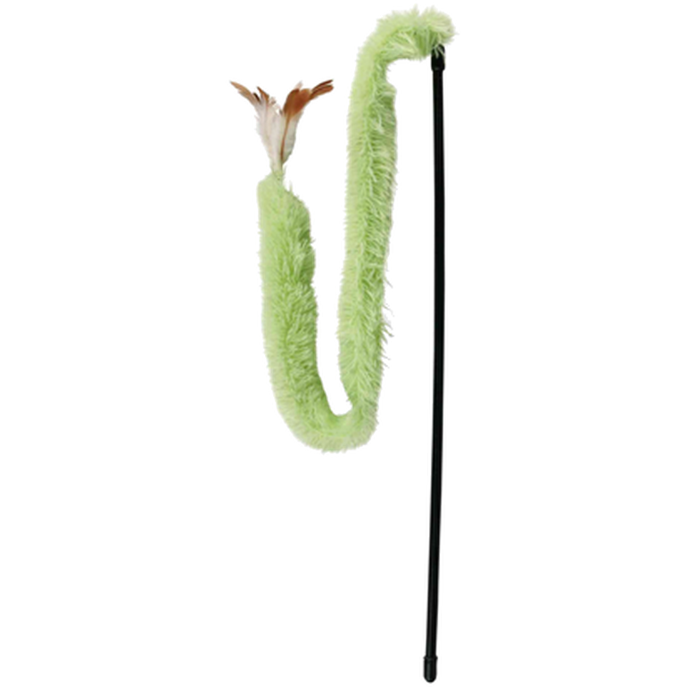 Trixie - Lekestang med plysjstrimmel 48 cm Mix farge - Katt - Helse og pels - Hygiene - Katteleker - Dyrekassen.no