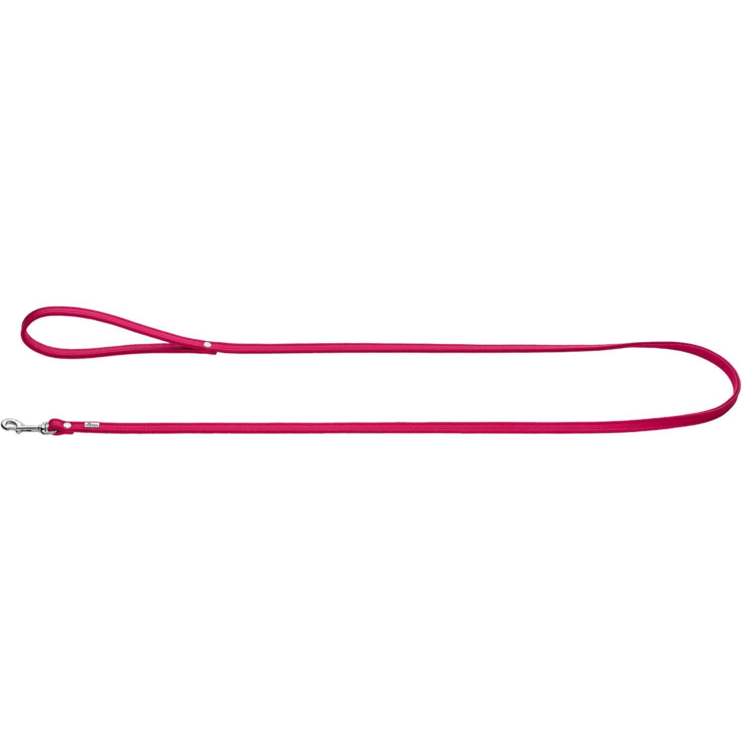 Dog Leash Nappa Petit Pink 140cm/8mm
