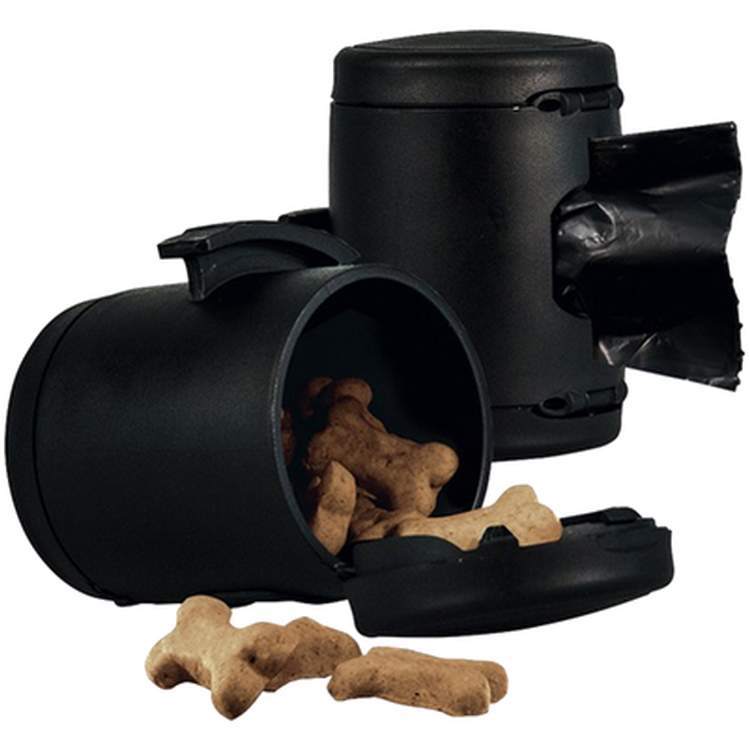 Flexi - Multi Box blekk 20 bæsjeposer Svart 5 x 7 cm - Hund - Dyrekassen.no