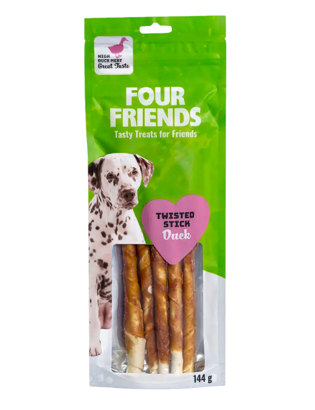 Twisted Stick Duck 5-pakning, 25 cm