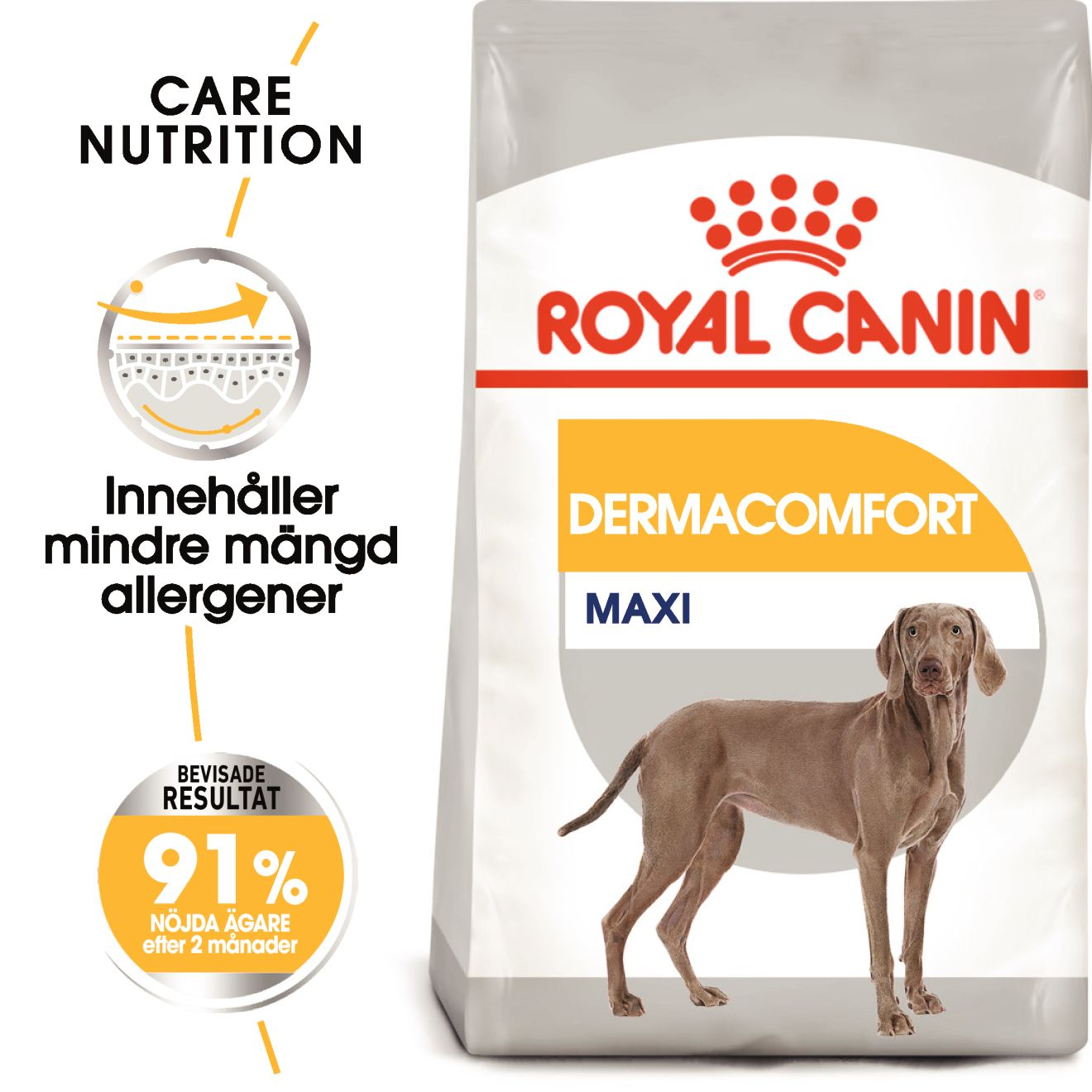 Royal Canin - Dermacomfort Adult Maxi tørrfôr for hunder 12 kg - Hund - Hundefôr - Dyrekassen.no