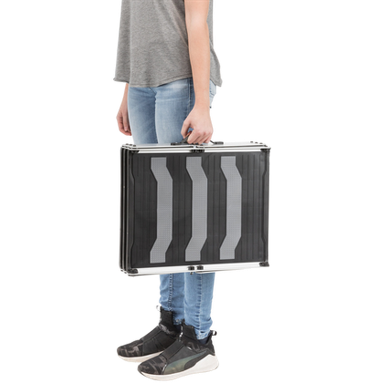 Trixie - Sammenleggbar trapp Petwalk Aluminium Grå 120 x 57 x 37 cm - Hund - Helse og pels - Pelspleie - Shampoo og pleie - Bilramper - Dyrekassen.no