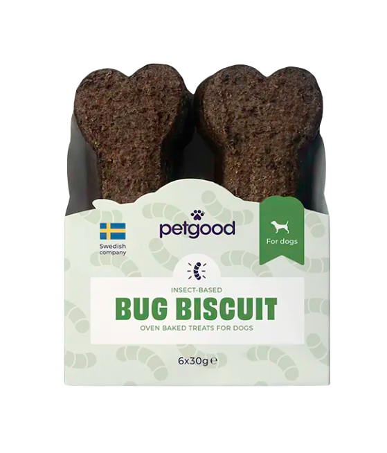 Petgood Insektbaserte hundekjeks i 6-pakning