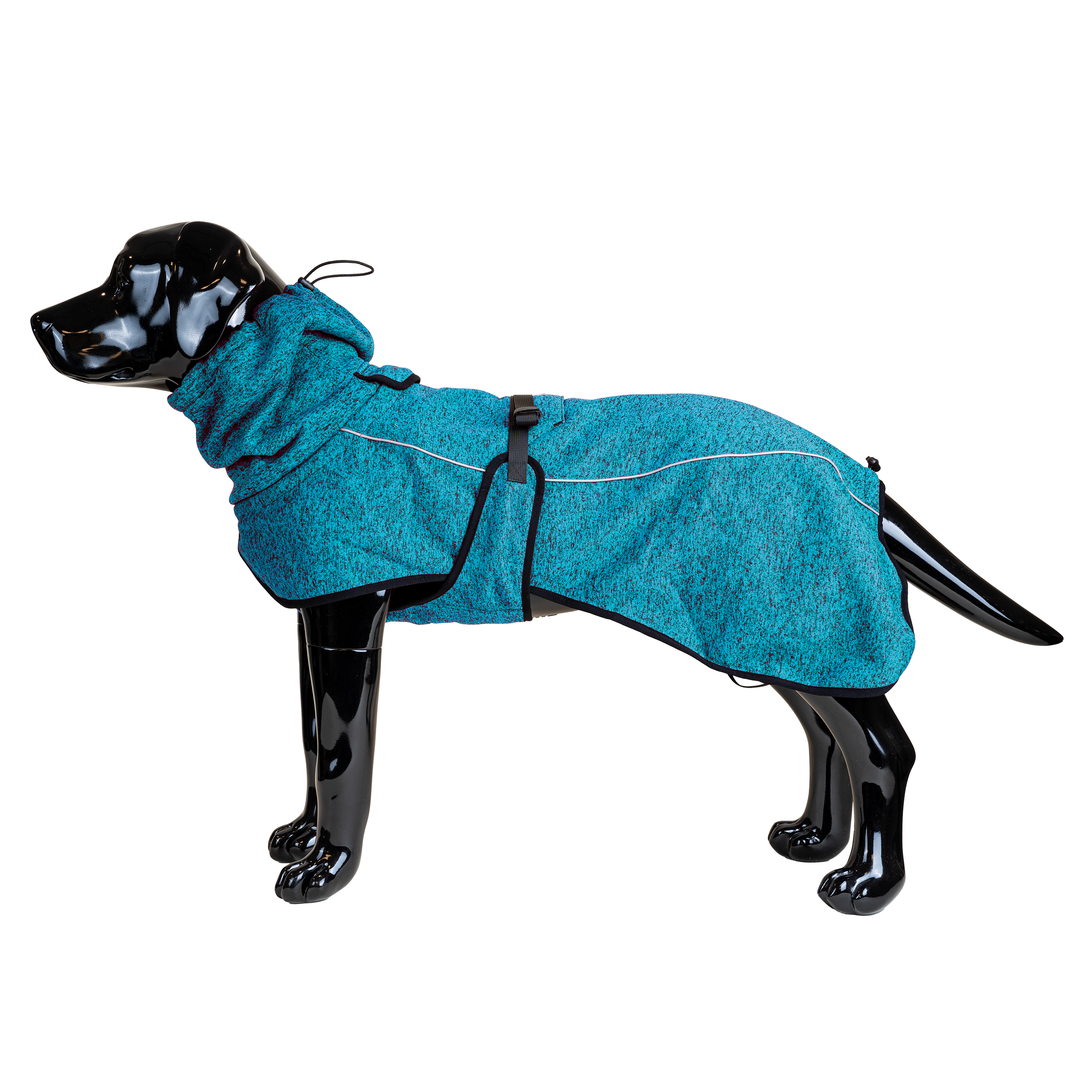 Fleecetepper Cushy, XL, 50cm, Turkis