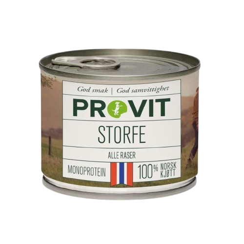PROVIT - Våtfôr Storfe 185 g - Hund - Våtfôr - Dyrekassen.no