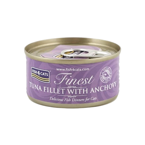 Fish4Cats - Våtfôr tunfisk og ansjos 70g - Katt - Helse og pels - Kosttilskudd - Våtfôr - Dyrekassen.no