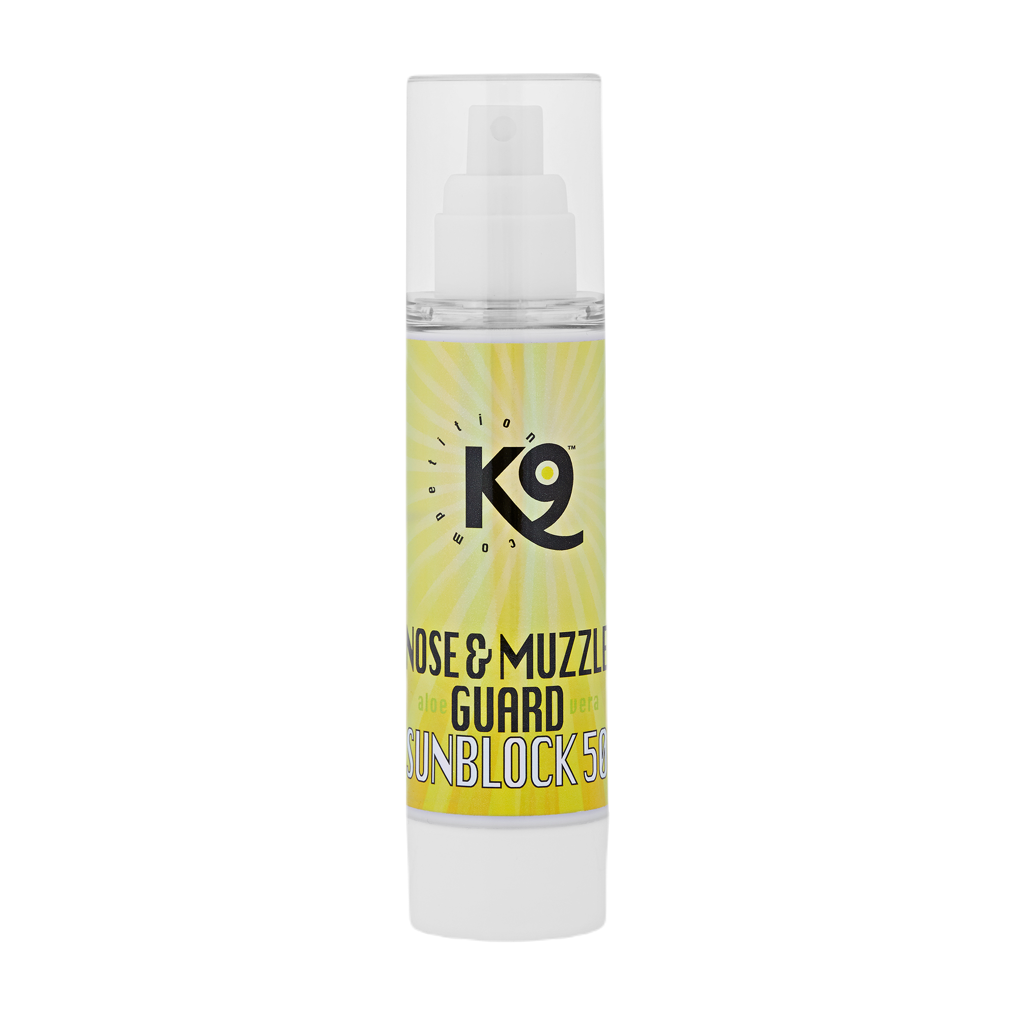 K9 Competition Nose & Mule Guard Sunblock 50SPF høy solbeskyttelsesfaktor hvit 100 ml