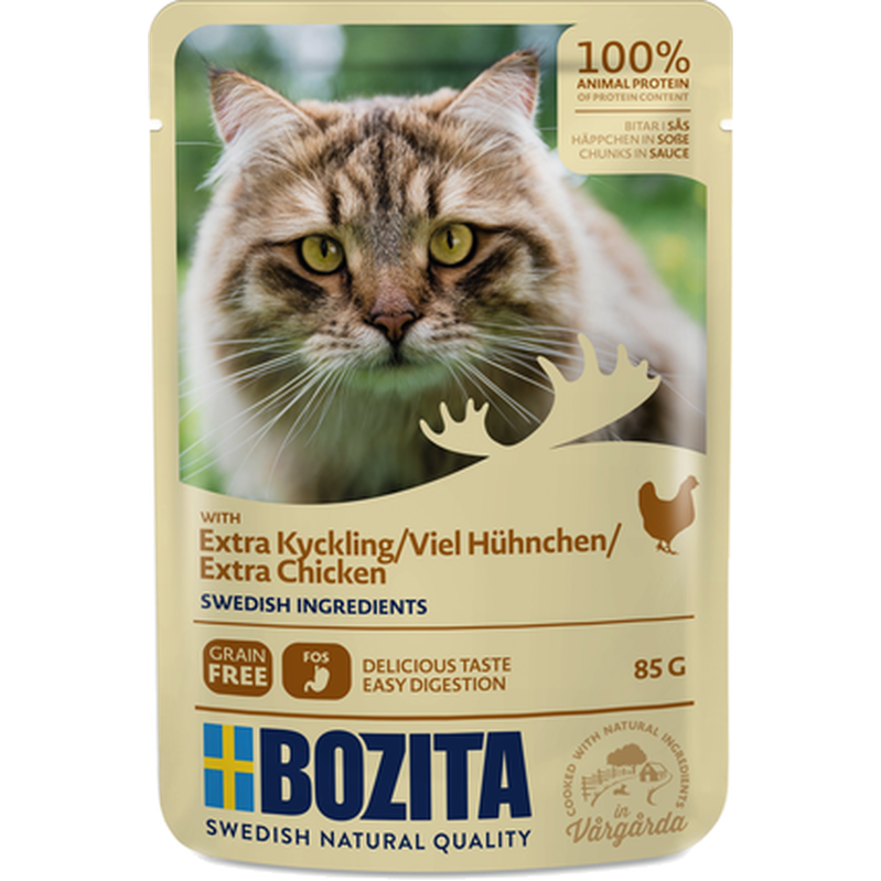 Bozita Katt Feline Pouch Kylling i Saus