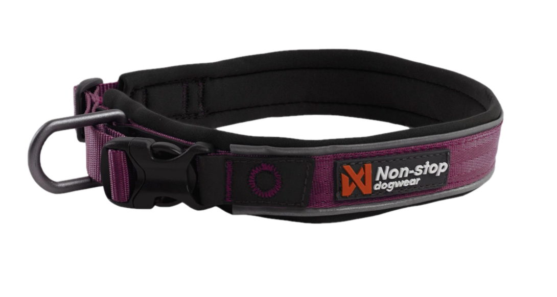 Non-Stop Dogwear - Roam halsbånd lilla XX-Large - Hund - Hundebur - Hundehalsbånd - Dyrekassen.no